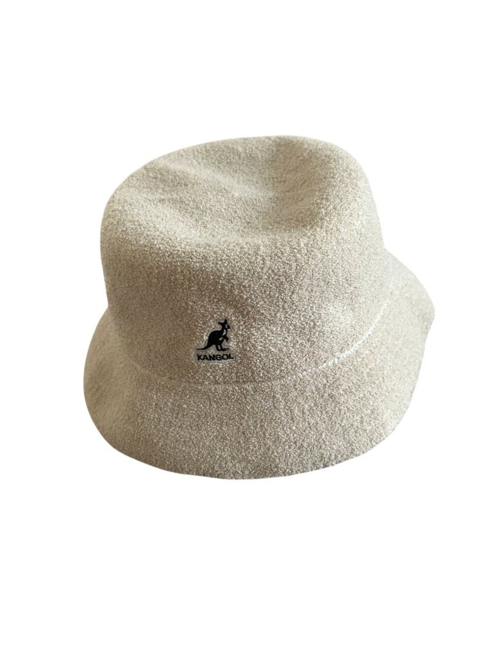 Kangol Bermuda Beige Bucket Hat Sz Large Terrycloth Style